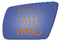 SIDE VIEW MIRROR HEATED W MOUNT